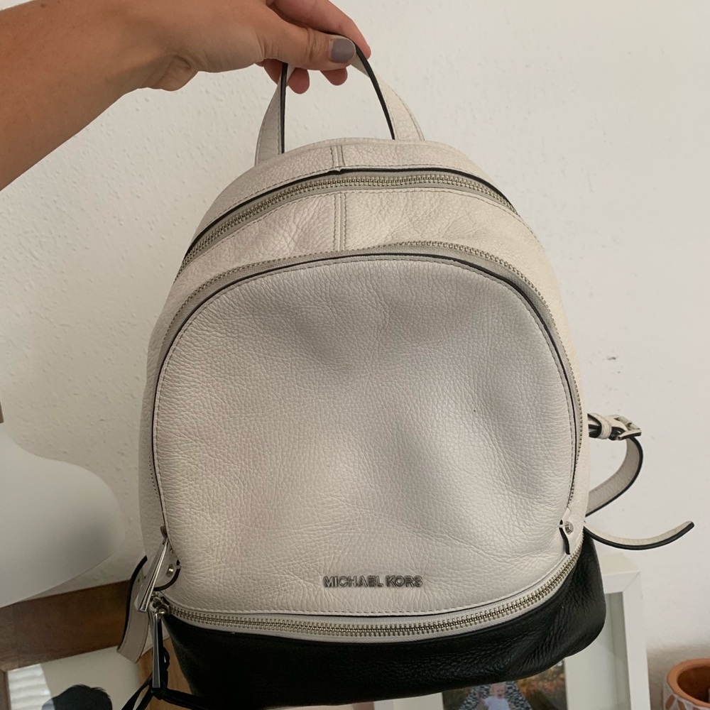 Michael Kors leather backpack